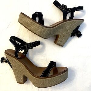 Marc Jacobs - Wedge Suede Sandals - 38